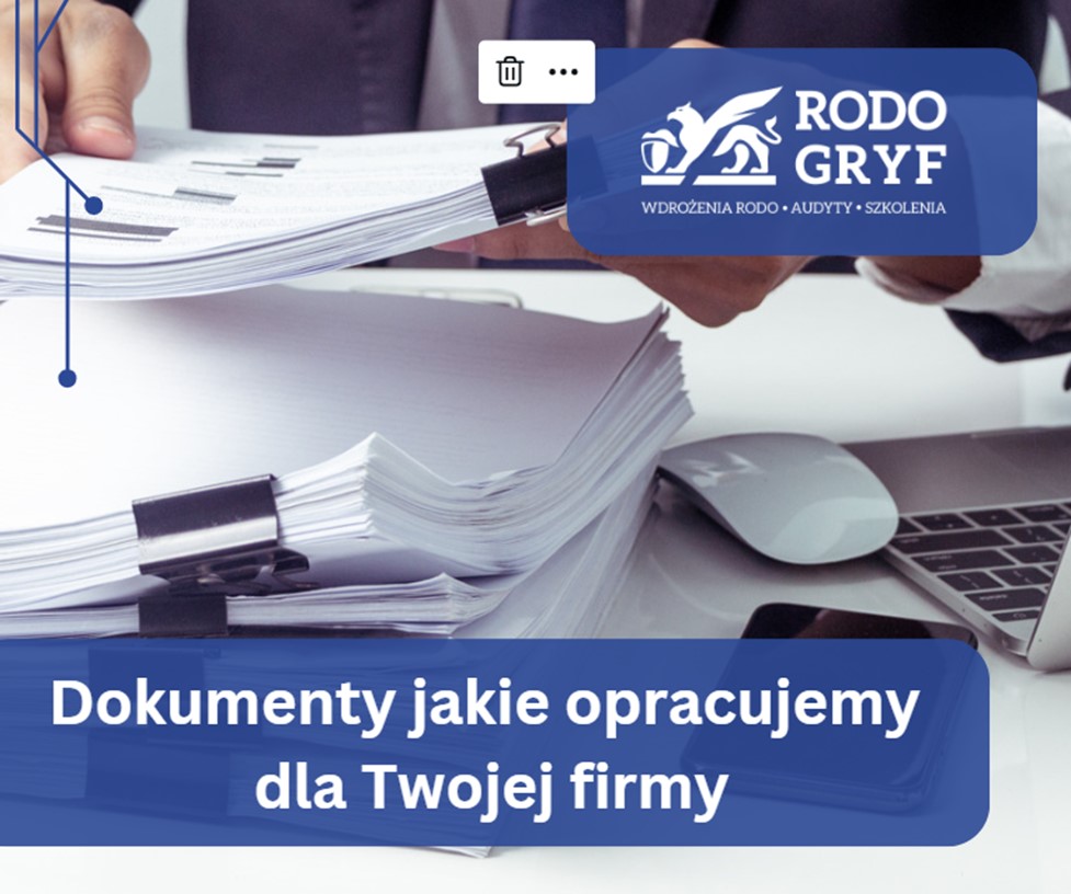 Opracowanie Dokumentacji RODO RODO GRYF